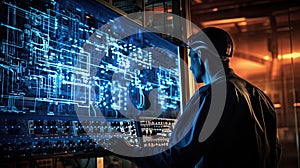 control oil refinery worker