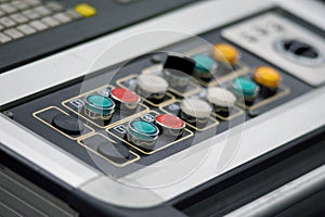 Control panel buttons