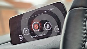 Control panel in Mazda CX5