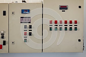 Control panel in oil manufacturing