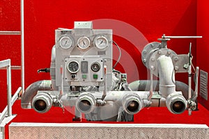 Control Panel with Pressure guage and Industry Valve