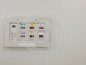 Control Panel of Pressure Regulator