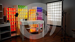 control photography studio lights