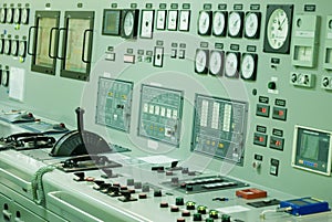 Control Room of an extra large ship.