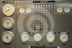 Control room Nuclear power plant