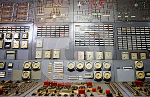 Control room of an power generation plant