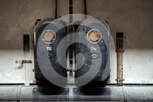 Control room of a power plant