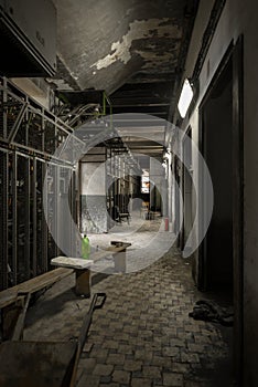 Control room of a power plant