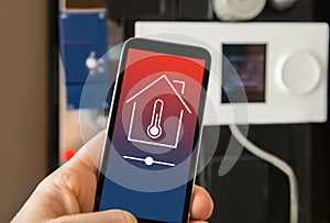 Control smart home heating