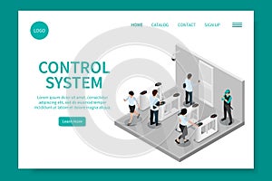 Control System Landing Page