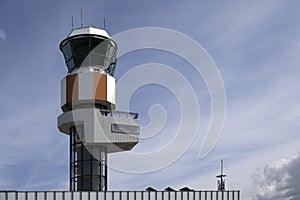 Control tower of Rotterdam The Hague International Airport