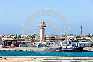 Control Tower in Shipping Terminal