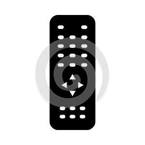 Control vector glyph flat  icon