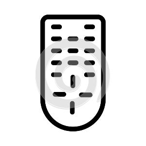 Control vector thin line icon