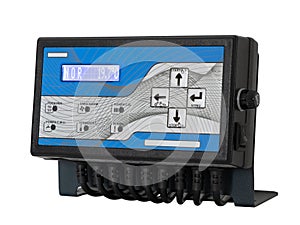 The controller or control unit monitors the operation of pumps, blowing fans and fuel supply mechanisms
