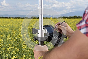 Controller Geodesy Survey Rapeseed