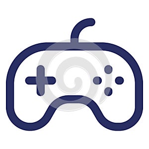 Controller Isolated Vector with Outline icon which can easily modify or edit