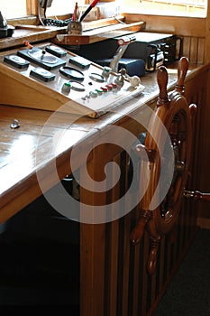 Controls of boat
