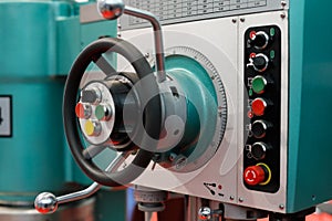 Controls of a drilling and milling machine