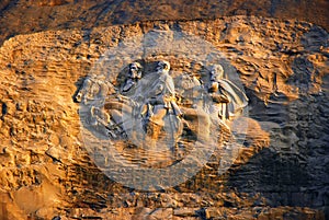 Controversial carvings of Confederate Generals