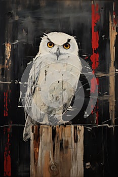Controversial Critique: The White Owl\'s Haunting Portrait at the