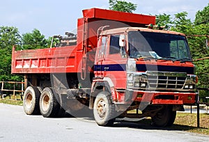 Contruction lorry