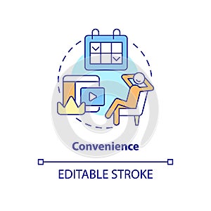 Convenience concept icon