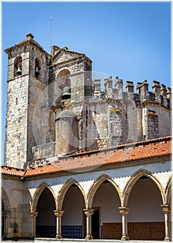 Convent of Christ, former Templars Monastery in Tomar, Portugal