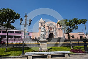 Convent of the Descalzos religious temple and Franciscan convent located in the Lima district of RÃÂ­mac, in Peru photo