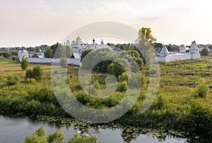 The Convent of the Intercession Pokrovsky Monastery. Suzdal, Russia