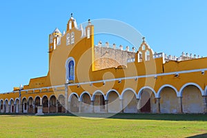 Convent of Izamal located east from the city of Merida at the Yucatan Peninsula, Mexico VI photo
