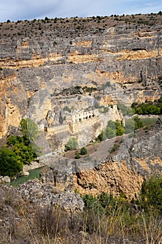 The convent of Nuestra Senora de los Angeles de la Hoz del Rio Duraton, Spain.