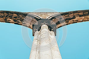 Convent Of Our Lady Of Mount Carmel Convento da Ordem do Carmo Is A Gothic Roman Catholic Church Built In 1393 In Lisbon City photo