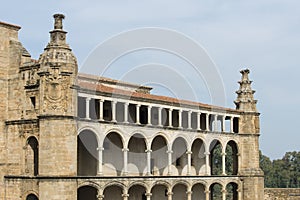 Convent of San Benito de AlcÃ¡ntara in Caceres Spain