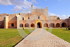 Convent of San Bernardino de Siena  in valladolid, yucatan III photo