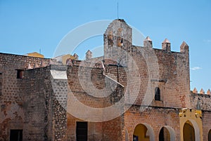 Convent of San Bernardino de Siena. Valladolid, Yucatan, Mexico photo