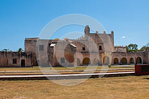 Convent of San Bernardino de Siena. Valladolid, Yucatan, Mexico