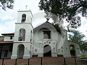 Front of the Convent of San Francisco in Santa Fe. Argentina photo