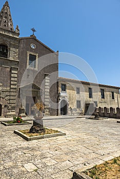 Convent of St. Agostiniano in Forza d'Agro, Sicily photo