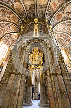 Convento de Cristo -interior of church ,Tomar