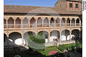 Convento de Las Duenas Claustro Salamanca Spain photo
