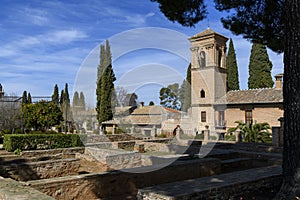 Convento de San Francisco in La Alhambra, Granada, Andalusia photo