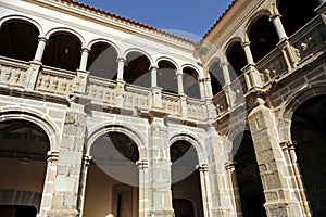 Convento de Santiago en Calera de LeÃ³n, provincia de Badajoz, EspaÃ±a