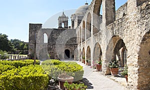 The Convento in mission San Jose, San Antonio, Texas, USA photo