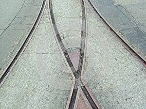 Converging Tracks photo