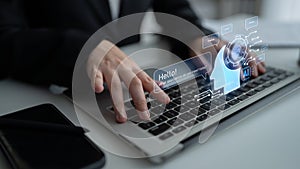 Conversational AI assistant chatbot interaction Latch