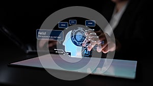 Conversational AI assistant chatbot interaction Latch