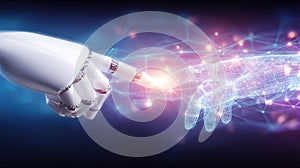 Conversational tech structure: digital mind, synthetic reason, cognitive stream, coded dialogue, cloud solution, virtual