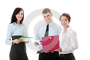 Conversaton of business group