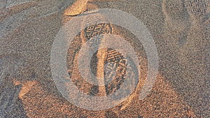Converse Sand Footprint